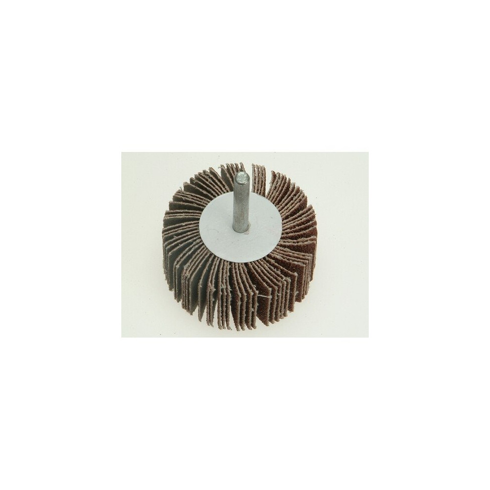 Faithfull Faifw6030m Flap Wheel 60 X 30Mm Medium 60 Grit