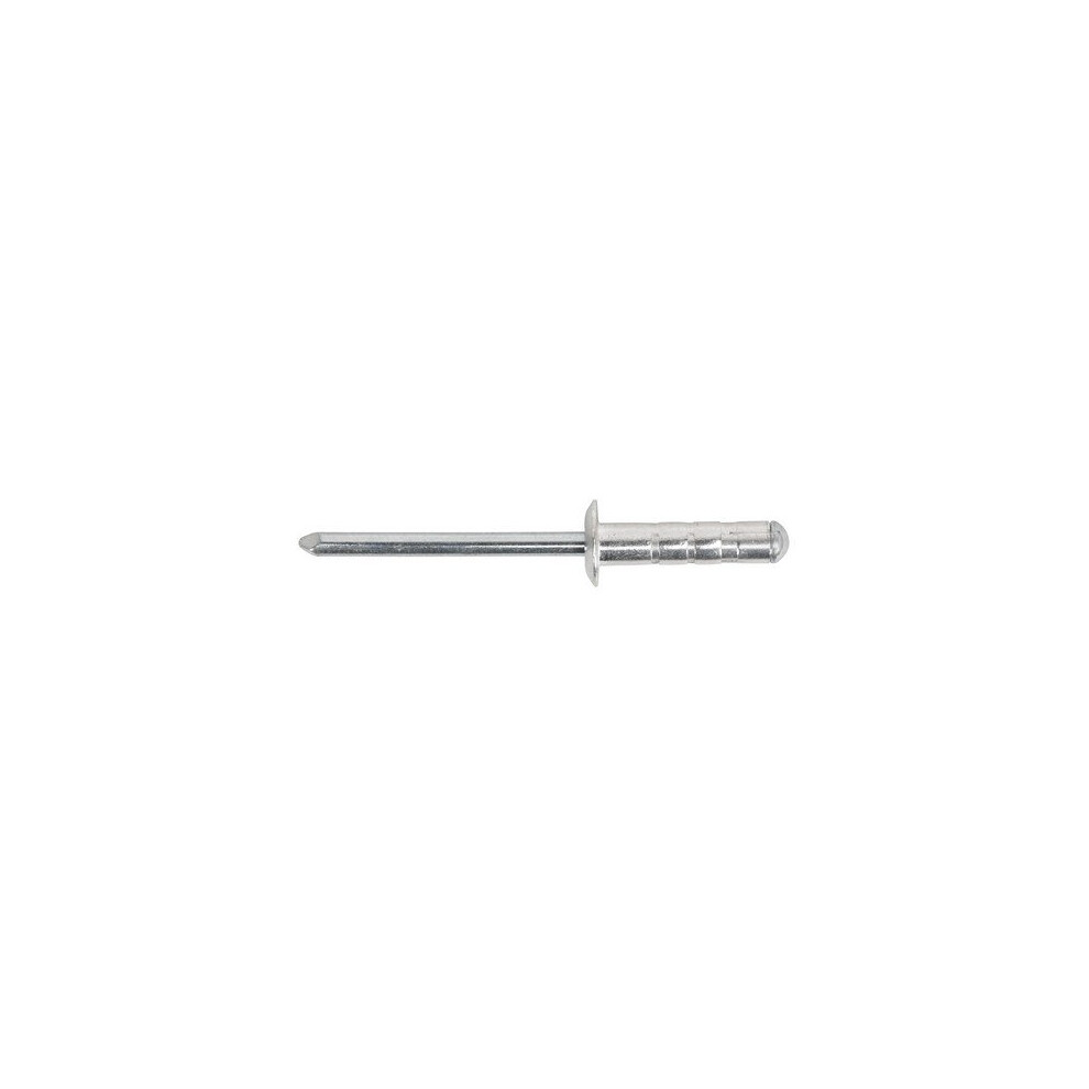 Sealey Rm4813s Aluminium Multi-Grip Rivet Standard Flange 4.8 X 13Mm Pack Of 200