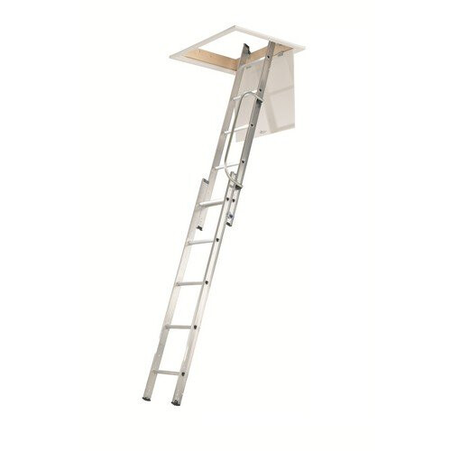 Werner 76002 Loft Ladder 2 Section with Handrail 2.69 Metre