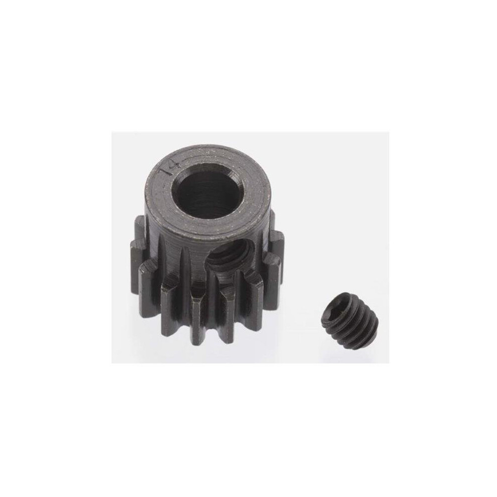 Robinson Racing Rrp8614 Extra Hard 14 Tooth Blackened Steel 32 Pitch Pinion - 5 Mm 719696086143