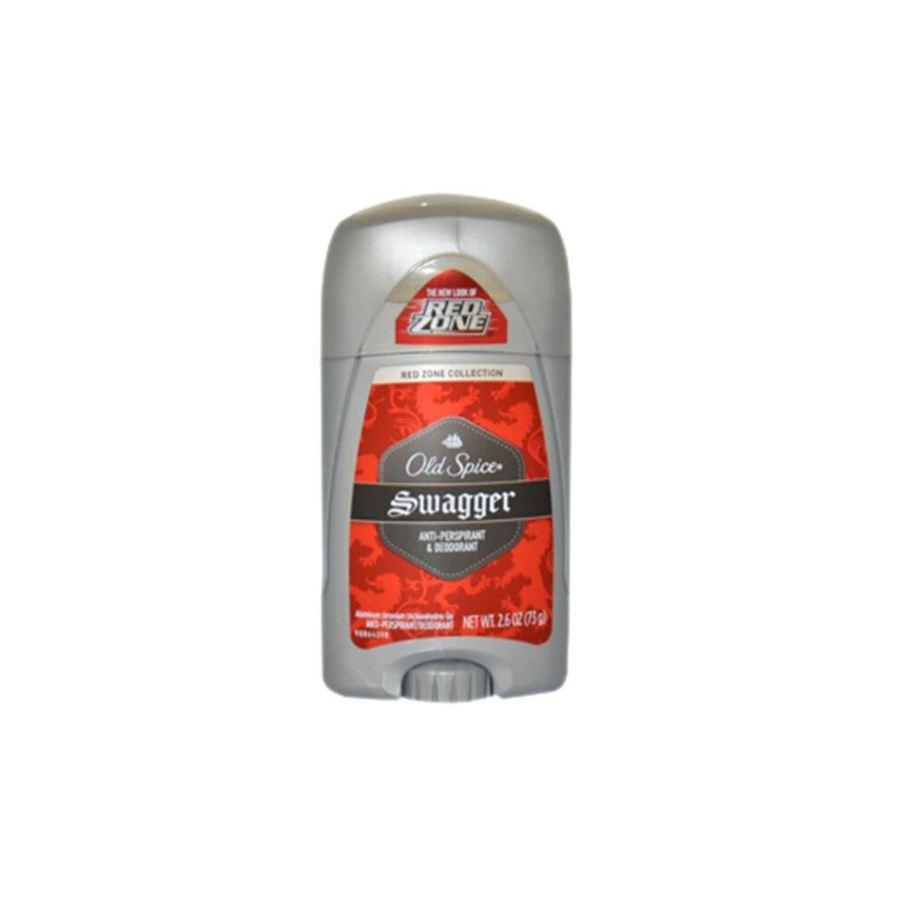 Old Spice M-BB-1501 Red Zone Swagger Anti-Perspirant Deodorant by Old Spice for Men - 2.6 oz Deodorant