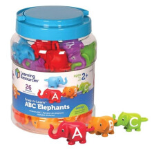 Learning Resources LER6710 Snap-N-Learn ABC Elephants