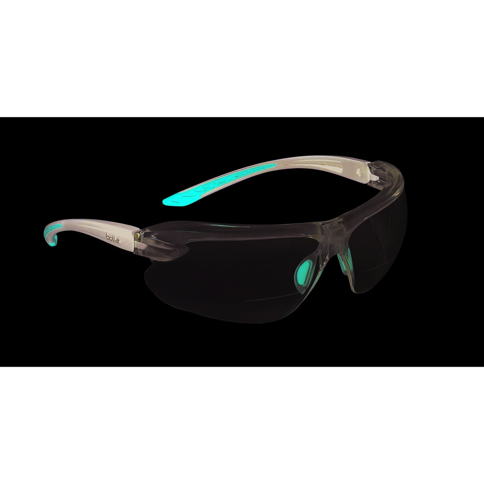 Bolle IRI-S Safety Glasses With Bifocal Dioptric Reading Area +3