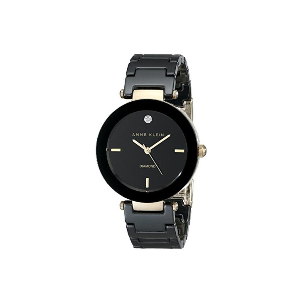 Anne Klein Ceramic Ladies Watch AK-1018BKBK