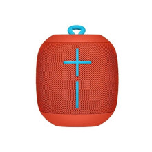 Ultimate Ears Wonderboom 984-000841 Portable Bluetooth Speaker - Red, Water-Resistant & Buoyant, 10-Hour Battery, Pair with Other Speakers for Stereo