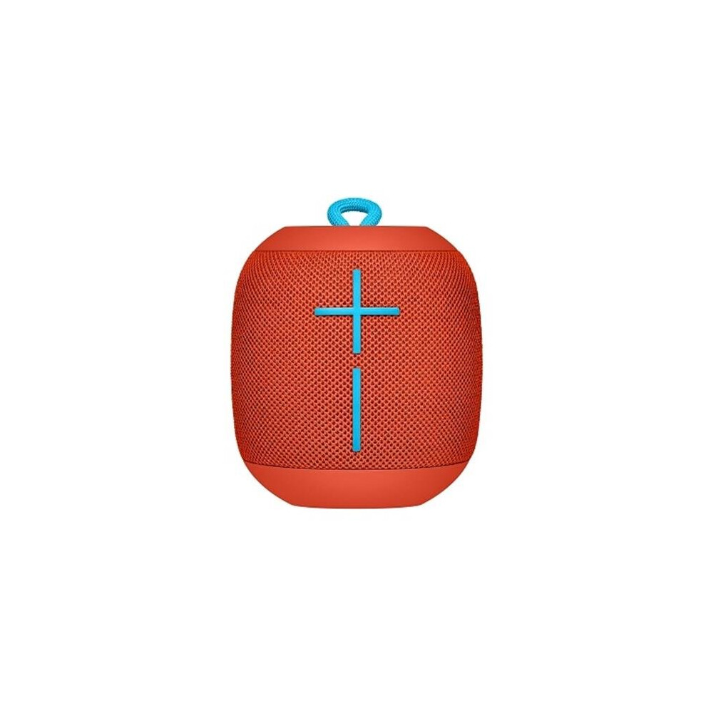 Ultimate Ears Wonderboom 984-000841 Portable Bluetooth Speaker - Red, Water-Resistant & Buoyant, 10-Hour Battery, Pair with Other Speakers for Stereo