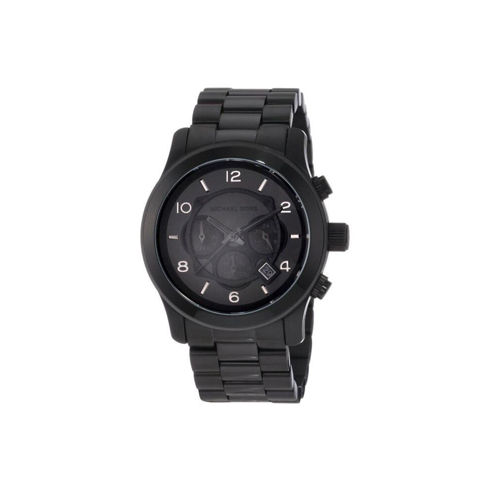 Michael Kors Black Ion Plated Mens Watch MK8157