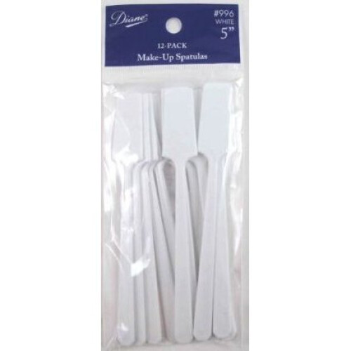 Diane D996 Smink Spatel, 5 tum - 12 stycken (1 förpackning)