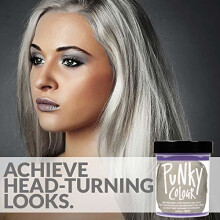 Punky Platinum Blonde Toner Polosuchá Barva na Vlasy, Vegan, Bez PPD a Parabenů, až 25 Mytí, 3.5oz