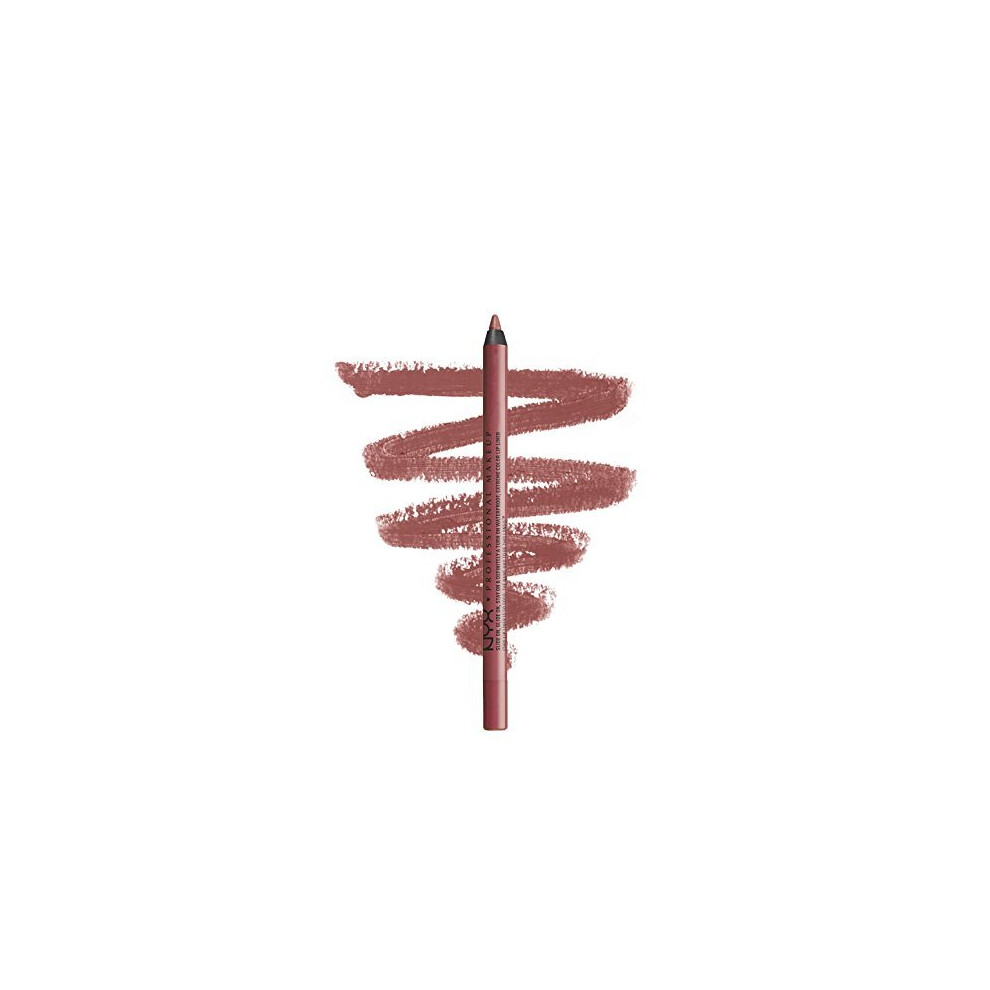 NYX PROFESSIONAL MAKEUP Slide On Lip Pencil Bedrose 0 04 Ounce