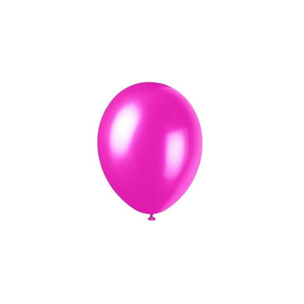 8 Rose Pearlised 12 inch latex Balloon - party balloons for air or helium