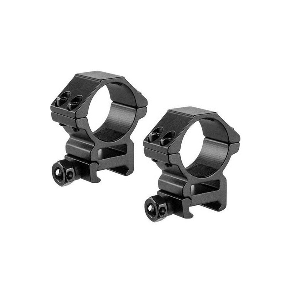 Barska Optics AI13188 30mm Weaver Style HQ Rings&, Matte Black - Pack of 2