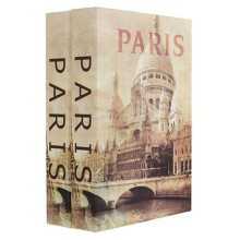 Barska Optics CB13058 Book Safe Paris To Paris Dual Book Lock Box