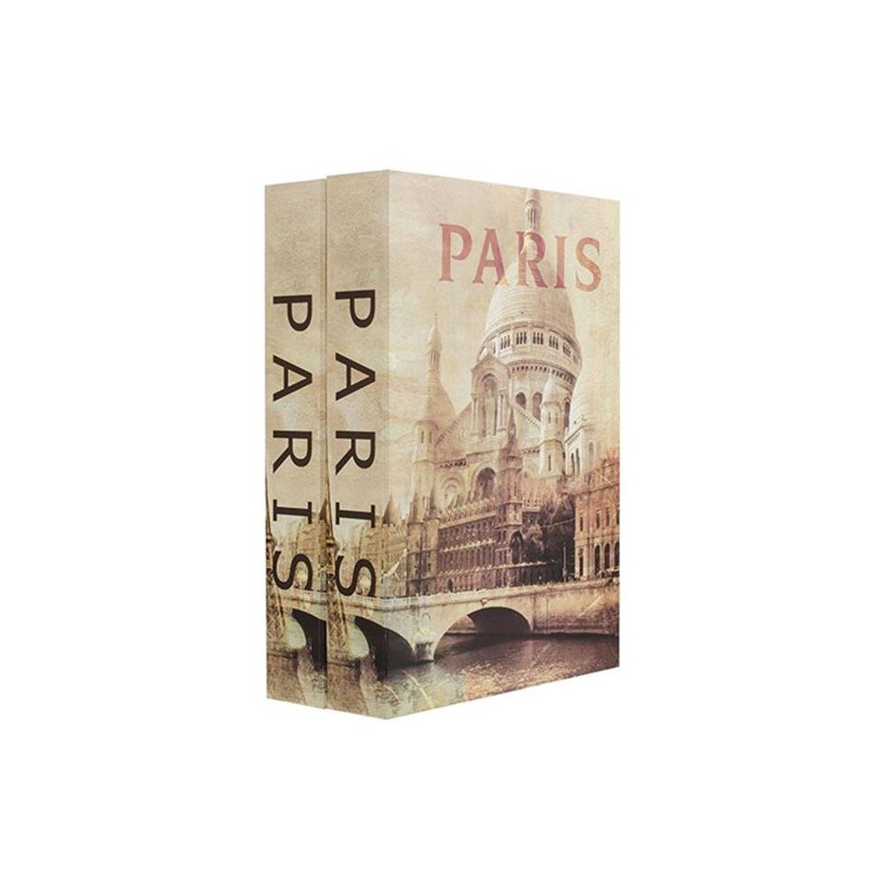 Barska Optics CB13058 Book Safe Paris To Paris Dual Book Lock Box