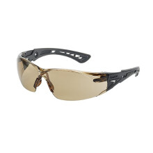 (Without foam & strap kit) Bolle RUSH+ RUSHPTWI Safety Glasses -Twilight Lens