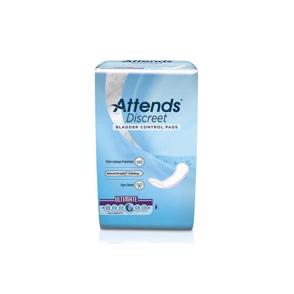 Attends Healthcare Products 48ADPULT Discreet Ultimate Incontinence Pad