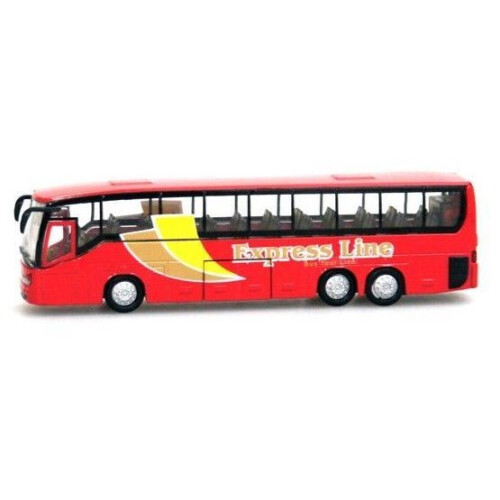 TEAMSTERZ CITY COACH RED BUS EXPRESS LINE 1.50 SCALE BOYS DIECAST ...