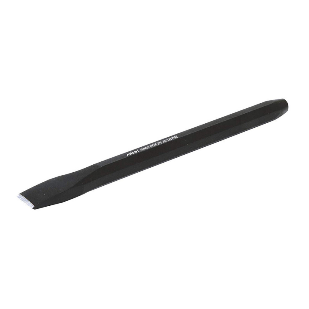10'' Cold Chisel Hand Tool One Piece Forged Steel Cutting Shaping Rolson 26570