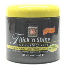 Fantasia Thick 'n Shine Styling Gel, 16 Oz