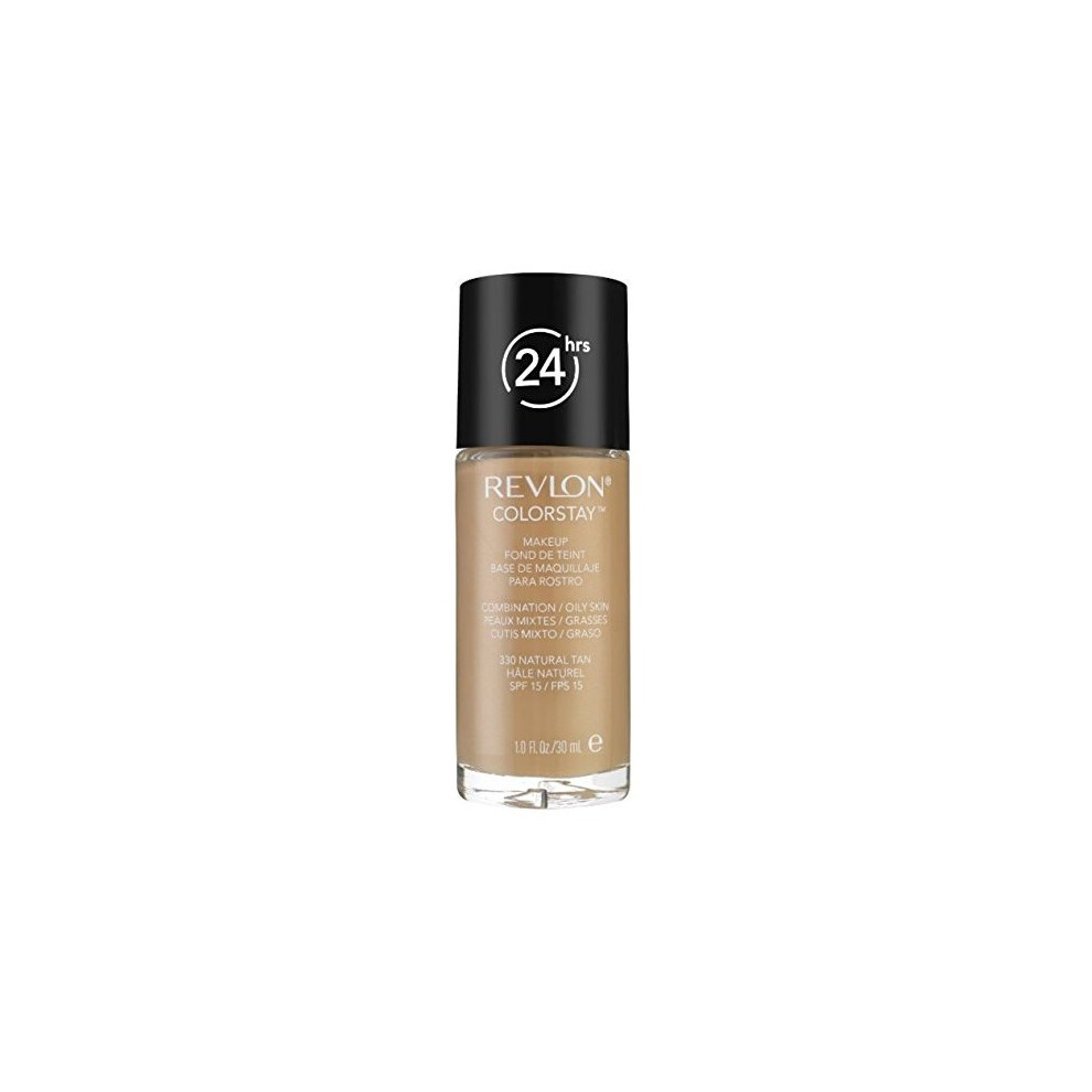 Revlon Colorstay for ComboOily Skin Makeup Natural Tan 330 1 oz