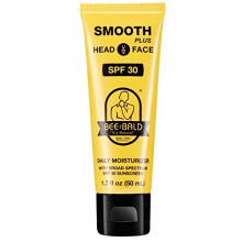 Bee Bald Smooth Plus SPF 30 Dagcreme – Bredspektret solbeskyttelse, fugtighed og glanskontrol