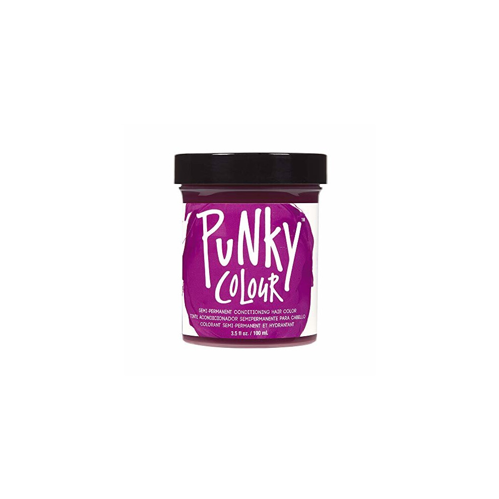 Punky Red Rose Semi Permanent Conditioning Hair Color Vegan Ppd And Paraben Free Lasts Up To 25 Washes 3 5Oz