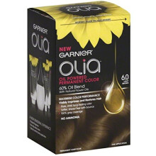 Garnier Olia Öl-basierte permanente Haarfarbe, 6.0 Hellbraun 1 Stk