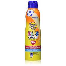 Banana Boat Kids Sport Tear Free Sting Free Broad Spectrum Sunscreen Lotion Spray SPF 50 6 Ounce