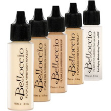 Belloccio Sada make-upu v odstínu FAIR - Profesionální vzduchová kosmetika v 1/2 oz lahvičkách