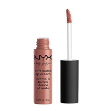 NYX PROFESSIONAL MAKEUP Crema de Labios Mate Suave, Pintalabios Líquido Ligero - Zúrich (Rosa Mate Sutil)