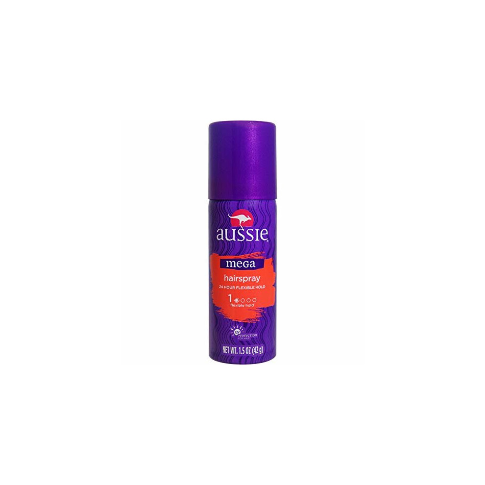 Aussie Mega Hairspray 1 5 Fluid Ounce