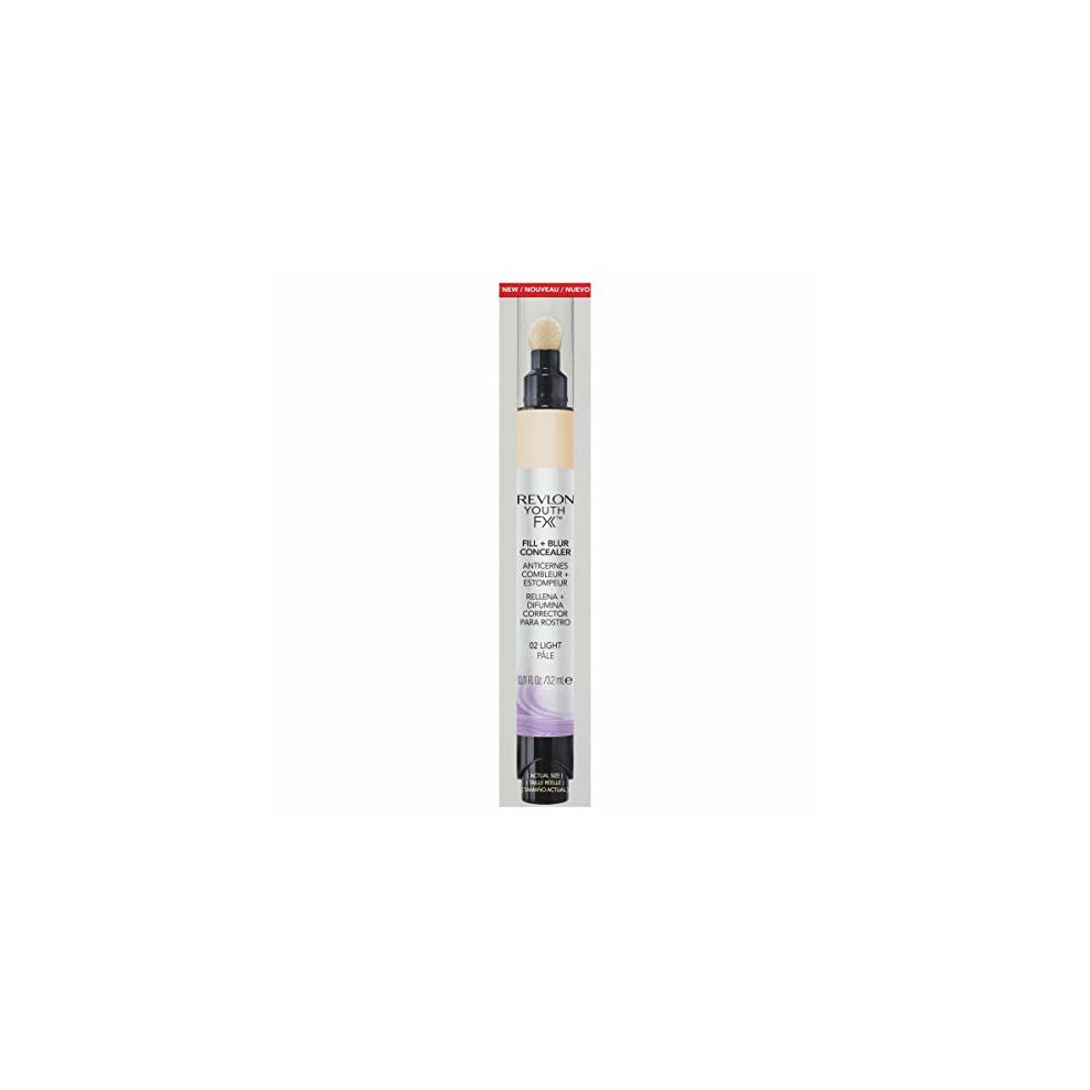 Revlon Youth Fx Fill Blur Concealer Light 0 11 Fluid Ounce