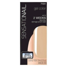 Sensationail Color Gel Polish Clear 71635 0 25 Fl Oz