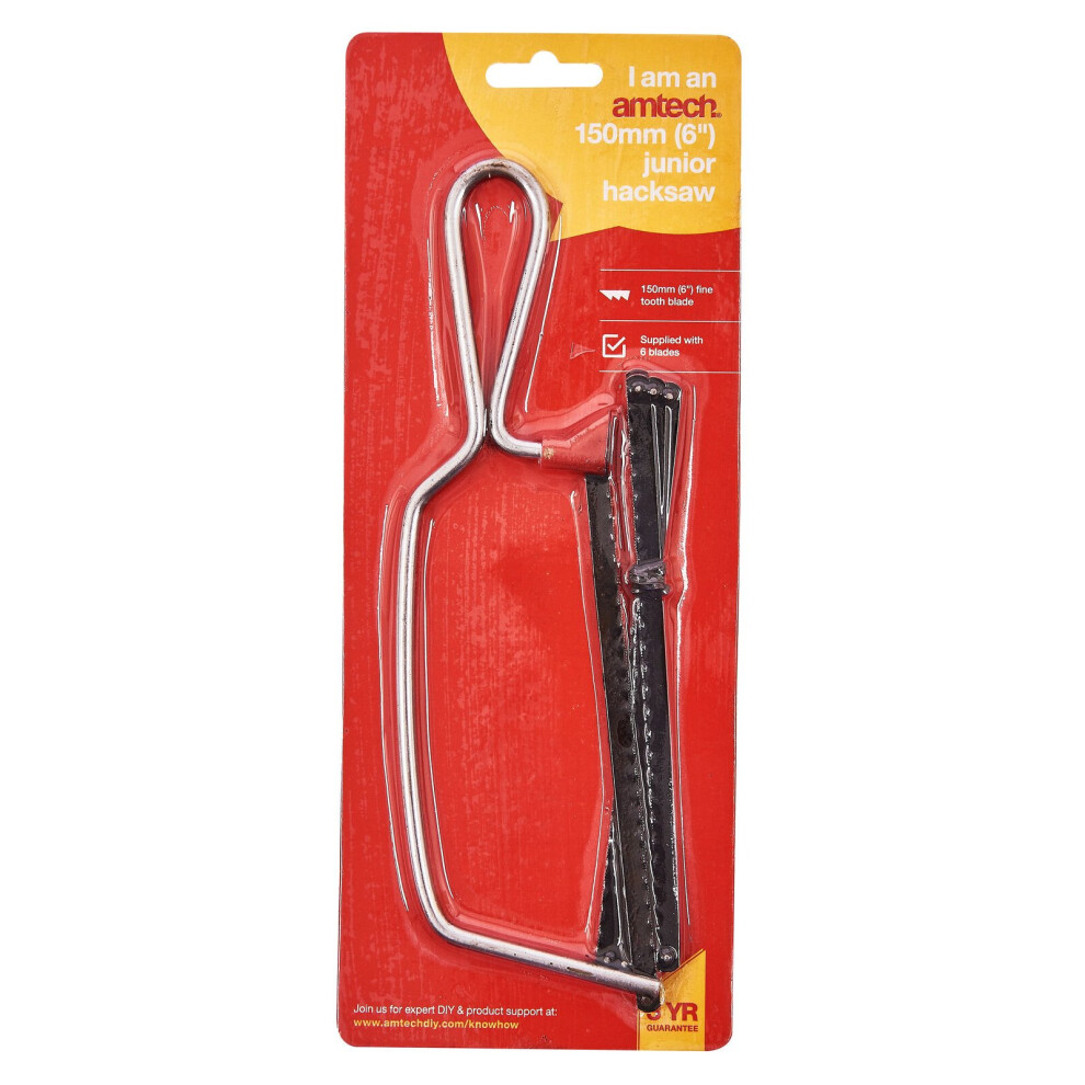 Hacksaw Junior 150mm 6inch (Amtech)