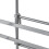 Direct Online Houseware (Silver) 3 Tier Hanging Shower Caddy Bathroom Organiser 3