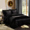 (KING, BLACK) 6PCS Satin Silk Duvet Cover Bedding Set 1