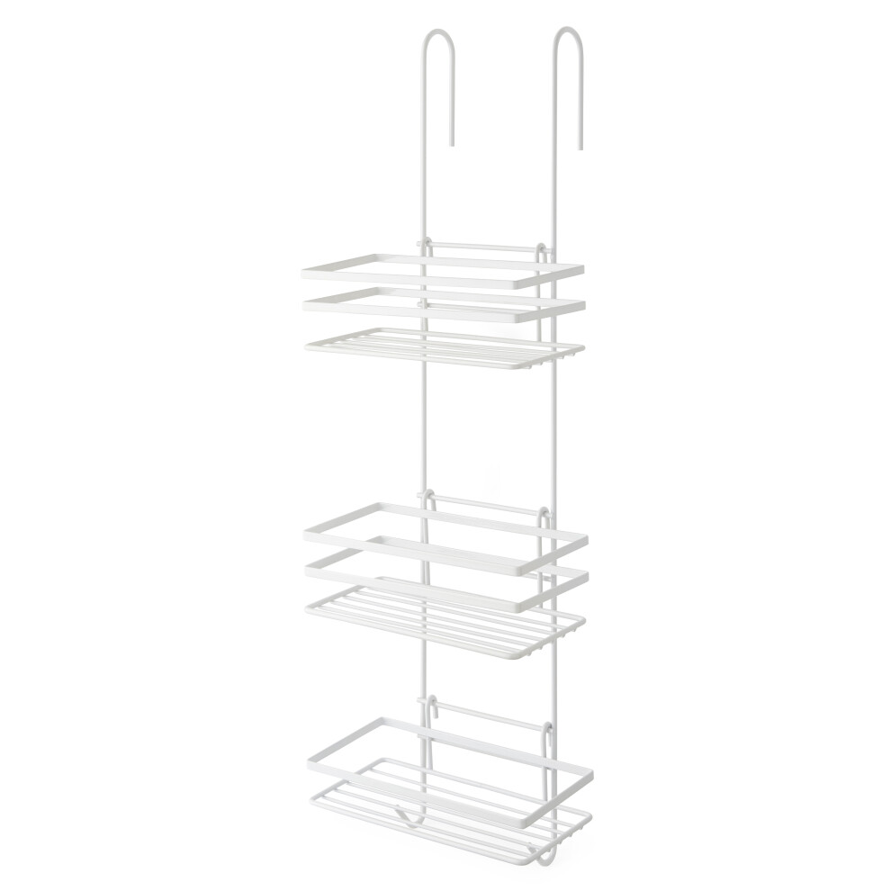(White) 3 Tier Hanging Shower Caddy Bathroom Organiser