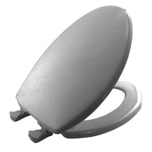 Bemis 180SLOW 000 White Elongated Toilet Seat