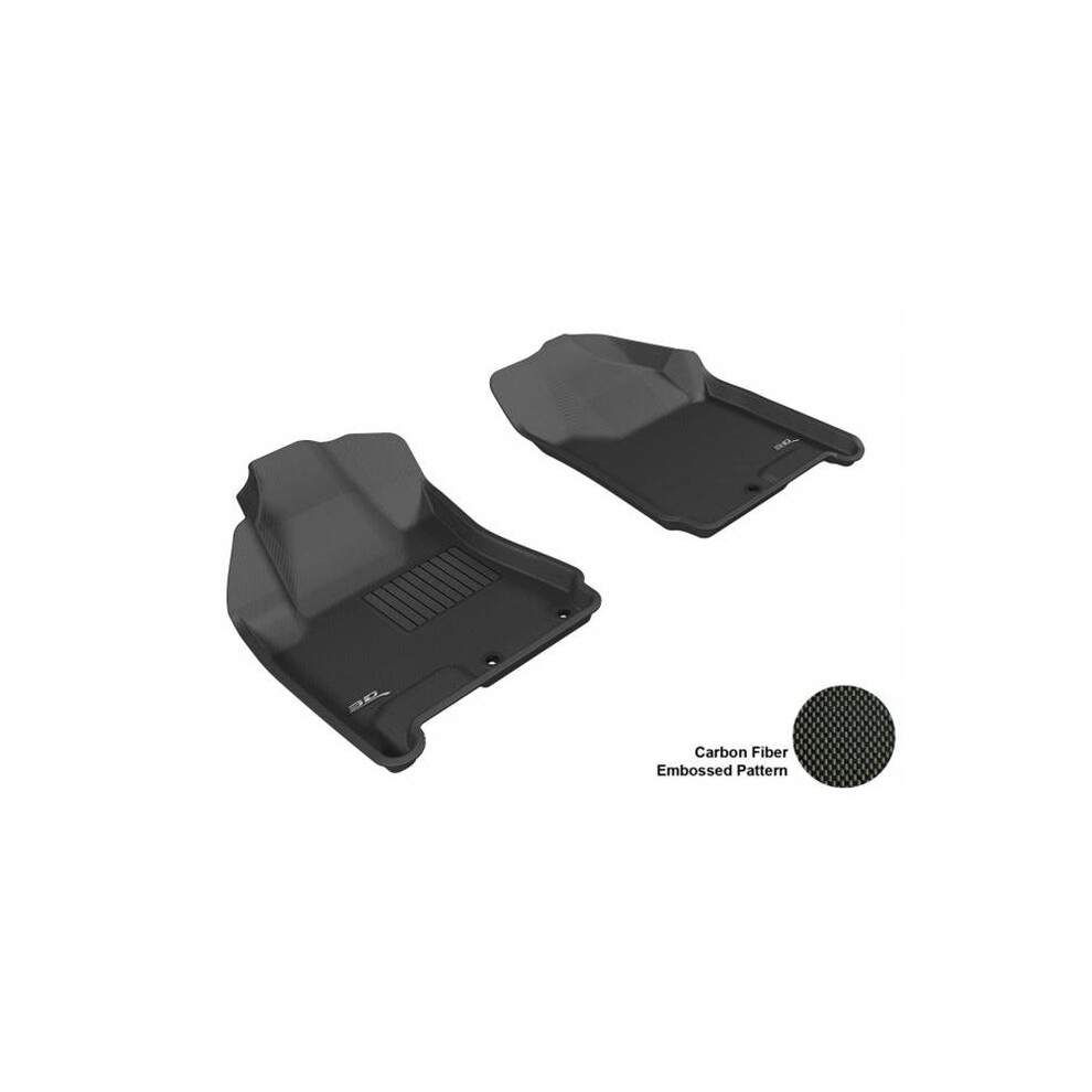 3D Maxpider L1cd00811509 Cadillac Srx 2010-2014 Kagu R1 Floor Mat Black 842132080129