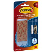 3M 17605B Command Large Water - Resistant Refill Strips