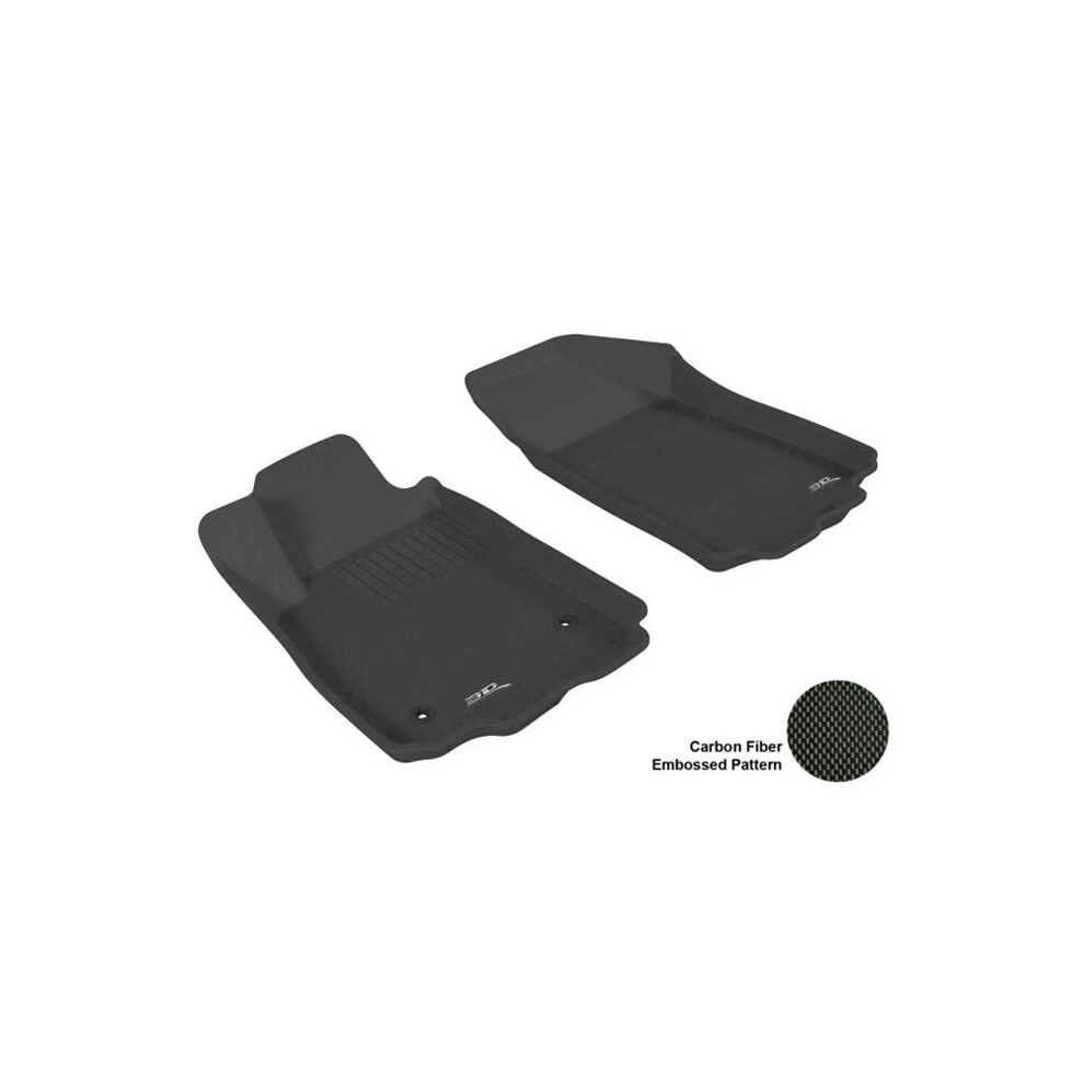 3D Maxpider L1ch02911509 Chevrolet Sonic 2012-2014 Sdn/Hb Kagu R1 Floor Mat Black 842132001704