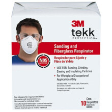 3M 8200HB5-A Sanding & Fiberglass Respirator - 10 Pack