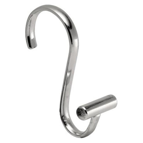 Interdesign 76750 T-Bar Shower Hook, Chrome - 12 Count