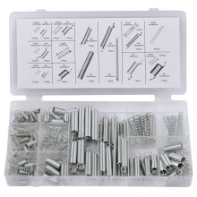 150Pc Assorted Springs Extension Tension Compression Extended Compressed