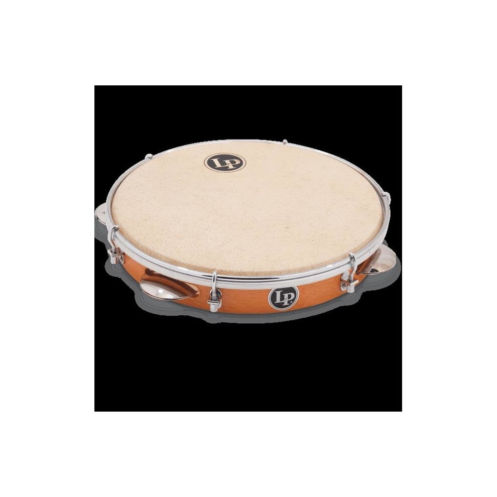 Latin Percussion LP3010N Rio 10 in. Wood Pandeiro, Natural Head
