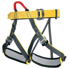 Singing Rock 448490 Top Padded Harness, Yellow & Black