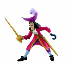 Figurine Capitaine Crochet - BULLY - Peter Pan Disney - 10 cm - Mixte - Rose