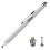 (Silver) ISOUL 2-in-1 Stylus Pen & 2 Replaceable Tips | Capacitive Stylus 1