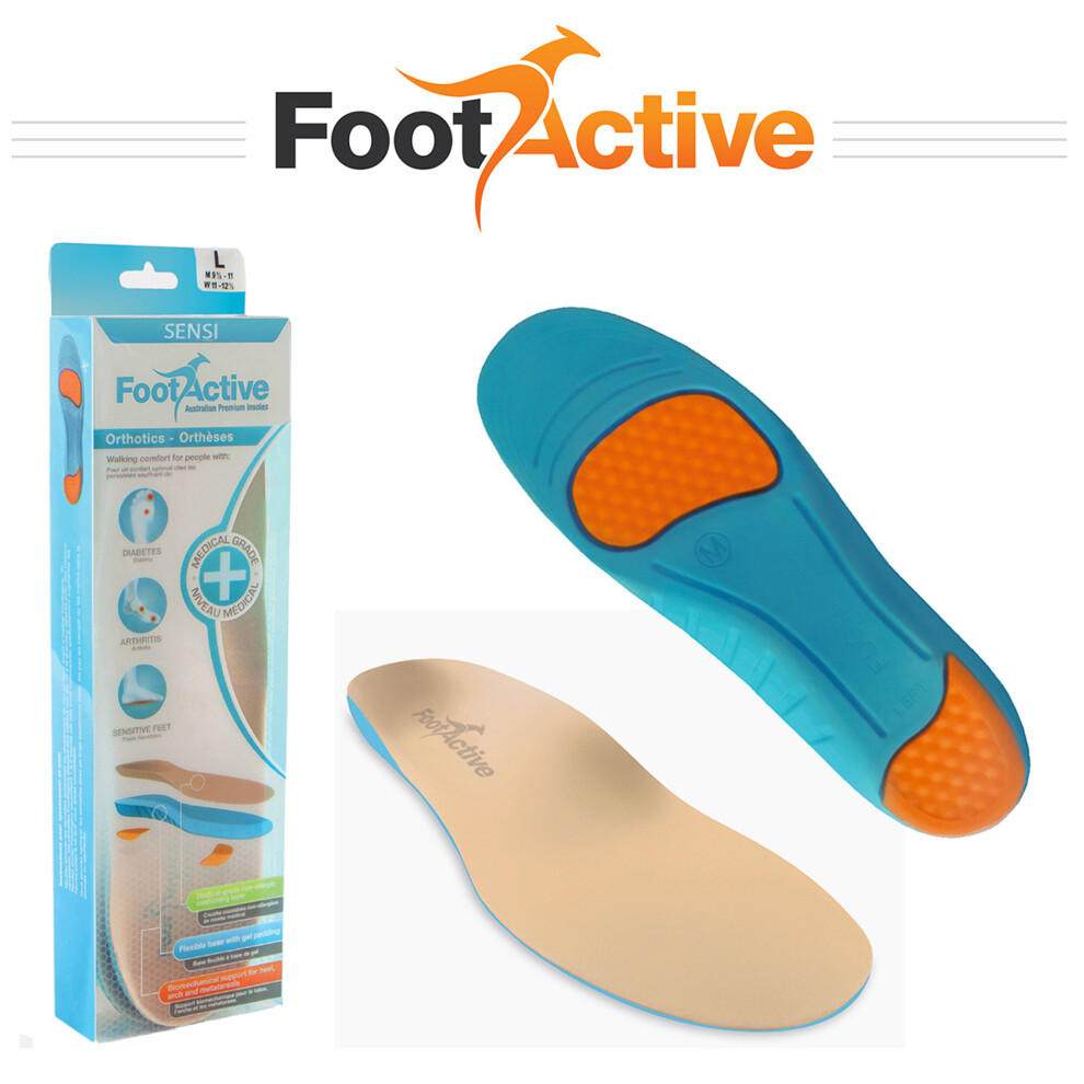 (Small (5 - 6½)) FootActive SENSI insoles