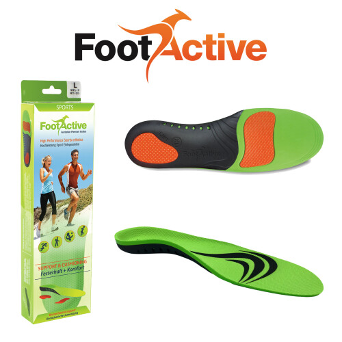 (Medium (7 - 8½)) FootActive SPORTS insoles